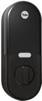 Nest x Yale - Smart Lock Wi-Fi Replacement Deadbolt with App/Keypad/Voice assistant Access - Blac... - Angle