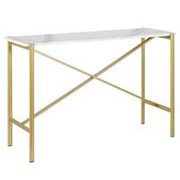 Camden&Wells - Braxton Console Table - Gold - Angle