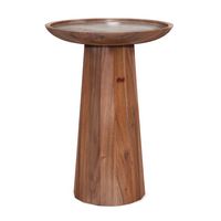 Simpli Home - Dayton Wooden Accent Table - Light Cognac - Angle