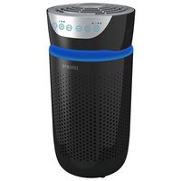 Homedics - 5-in-1 Hepa Air Purifier with UV-C Technology for Small Rooms - Black - Angle