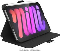 Speck - Balance Folio Case with Microban for Apple iPad mini (A17 Pro) and Apple iPad mini (6th G... - Angle