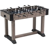 Hall of Games - 48” Charleston Foosball Gaming Table Standard Size, Durable and Stylish with Tabl... - Angle