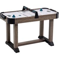 Hall of Games - 4' Charleston Air Powered Hockey Table With Pusher and Puck Set - Angle