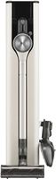 LG - CordZero All-in-One Wet/Dry Cordless Stick Vacuum with Power Mop - Sand Beige - Angle