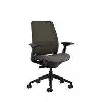 Steelcase - Series 2 3D Airback Chair with Black Frame - Night Owl/Graphite - Angle