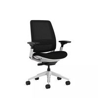 Steelcase - Series 2 3D Airback Chair with Seagull Frame - Onyx/Licorice - Angle