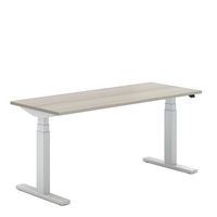 Steelcase - Migration SE Adjustable Height Standing Desk - Clay Noce - Angle