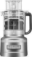 KitchenAid - 13-Cup Food Processor with Work Bowl - Contour Silver - Angle