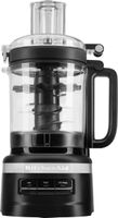 KitchenAid - 9-Cup Food Processor - Black Matte - Angle