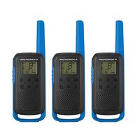 Motorola - Talkabout 25-Mile 22-Channel 2-Way Radios (3-Pack) - Angle