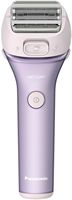 Panasonic - CloseCurves ES-WL80-V Rechargeable Wet/Dry Electric Shaver and Trimmer for Women - Pu... - Angle
