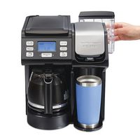 Hamilton Beach - FlexBrew Trio Coffee Maker - Black - Angle