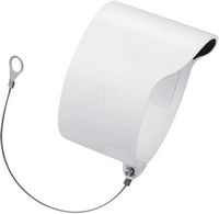 Wasserstein - Anti-Theft Mount for Google Nest Cam (Battery) - White - Angle