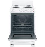 Hotpoint - 2.9 Cu. Ft. Freestanding Electric Range - White - Angle