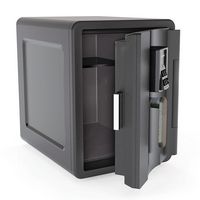 Honeywell - .70 Cu. Ft. Fire- and Water-Proof Safe with Digital Lock - Black - Angle