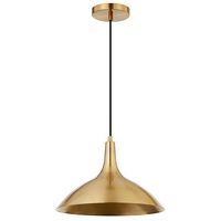 Camden&Wells - Barton Metal Pendant - Brass - Angle