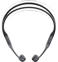 Shokz - OpenRun Mini Bone Conduction Open-Ear Endurance Headphones - Black - Angle