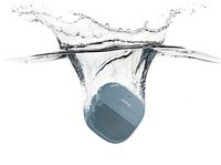 Bose - SoundLink Micro Portable Bluetooth Speaker with Waterproof Design - Stone Blue - Angle