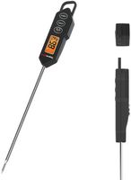 ThermoPro - Digital Instant-Read Meat Thermometer - Black - Angle