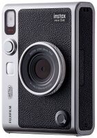 Fujifilm - instax mini Evo Instant Film Camera - Black - Angle