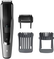 Philips Norelco - Beard Trimmer and Hair Clipper Series 5000 - Black And Silver - Angle