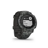 Garmin - Instinct 2 Camo Edition 45 mm Smartwatch Fiber-reinforced Polymer - Graphite Camo - Angle