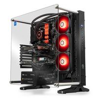 Thermaltake - Shadow 360 Gaming Desktop - AMD Ryzen 5 5600X - 16GB Memory - NVIDIA GeForce RTX 30... - Angle