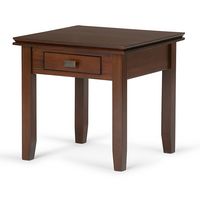 Simpli Home - Artisan End Table - Russet Brown - Angle