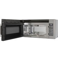 GE Profile - Profile Series 1.7 Cu. Ft. Convection Over-the-Range Microwave with Sensor Cooking a... - Angle