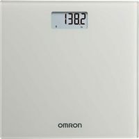 Omron - Digital Scale with Bluetooth Connectivity - Light Grey - Angle