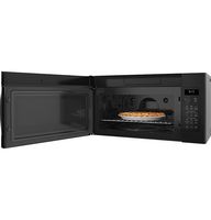 GE Profile - Profile Series 1.7 Cu. Ft. Convection Over-the-Range Microwave with Sensor Cooking a... - Angle