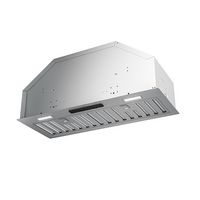 Zephyr - 34 inches - Convertible - Range Hood Insert - Stainless Steel - Angle