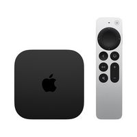 Apple - TV 4K 64GB (3rd generation)(Latest Model) - Wi-Fi - Black - Angle