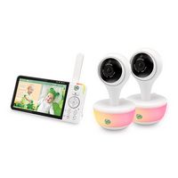 LeapFrog - 1080p WiFi Remote Access 2 Camera Video Baby Monitor with 5” Display, Night Light, Col... - Angle