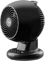 WOOZOO - Compact Personal Oscillating Fan - Black - Angle