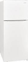 Frigidaire - 17.6 Cu. Ft. Top Freezer Refrigerator - White - Angle