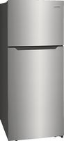 Frigidaire - 17.6 Cu. Ft. Top Freezer Refrigerator - Stainless Steel - Angle