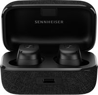 Sennheiser - Momentum 3 True Wireless Noise Cancelling In-Ear Headphones - Black - Angle