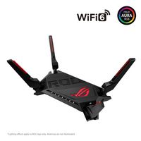 ASUS - ROG Rapture GT-AX6000 Dual-Band Wi-Fi 6  Router - Black - Angle