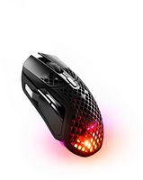 SteelSeries - Aerox 5 Ultra Lightweight Honeycomb Water Resistant Wireless RGB Optical Gaming Mou... - Angle