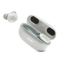 JBL - Endurance Race Waterproof True Wireless Sport Earbud Headphones - White - Angle