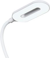 OttLite - Organizer LED Desk Lamp with Wireless Charging - White - Angle