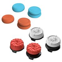 NEXT - Precision Thumbstick 8-Pack for Joy-Con 2 & Pro Controller 2 for Nintendo Switch 2 - Red/W... - Angle