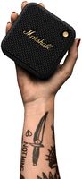 Marshall - Willen Portable Bluetooth Speaker - Black/Brass - Angle