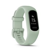 Garmin - vívosmart 5 Smart Fitness Tracker + Heart Rate Small/Medium - Cool Mint - (2023) - Angle