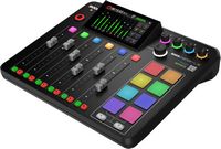 RØDE - RØDECASTER PRO II Integrated Audio Production Studio - Black - Angle