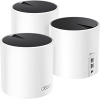 TP-Link - Deco X25 AX1800 Dual-Band Whole Home Mesh Wi-Fi 6 System (3-Pack) - White - Angle