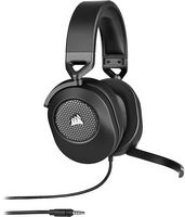 CORSAIR - HS65 SURROUND Wired Gaming Headset for PC, PS5, and PS4 - Black - Angle