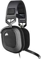 CORSAIR - HS80 RGB Wired Gaming Headset for PC - Carbon - Angle