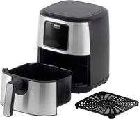 bella PRO - 4.2-qt. Touchscreen Air Fryer - Stainless Steel - Angle